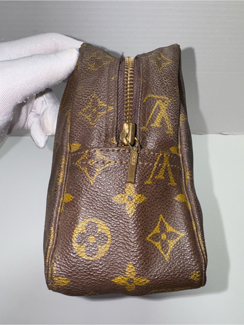 Louis Vuitton Brown Monogram Trousse 27cm - Picture 5 of 11